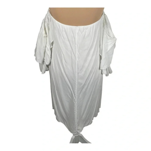 🤍 Elan Off the Shoulder Dress Medium - Picture 2 of 8